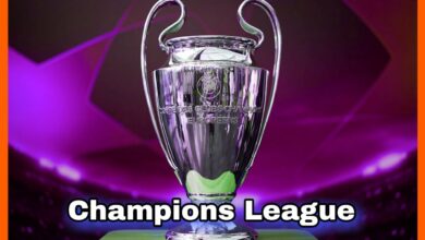 Champions League Trophy Held High in Celebration