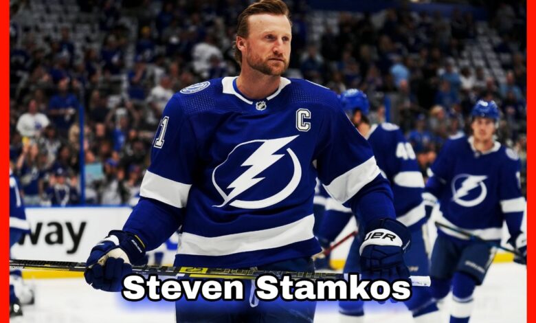 Steven Stamkos - Elite Hockey Player in Action